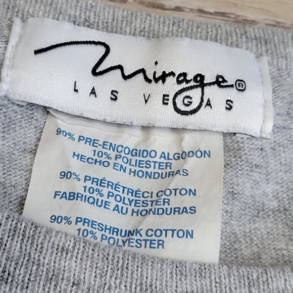 Terry Factor logo shirt Size Small gray - Picture 2 of 7